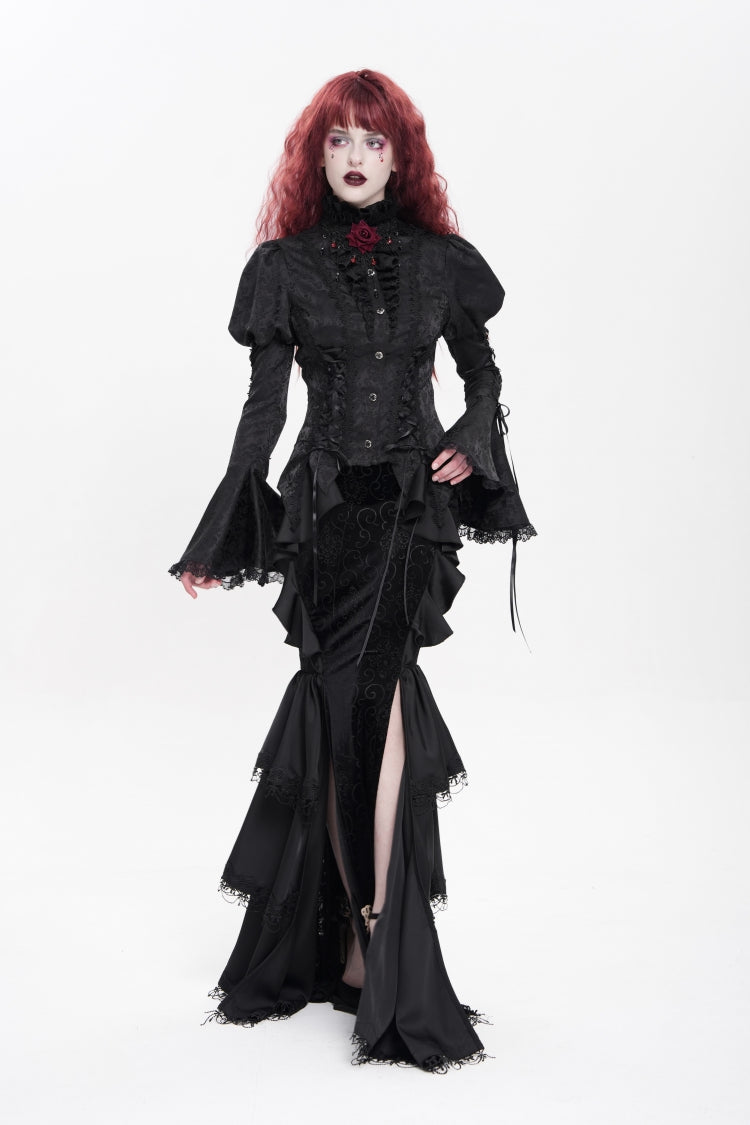 Subtly Elegant Blouse with a Refined Vintage Look