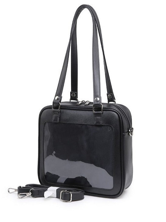 Clear Pocket 3-way Ita Bag