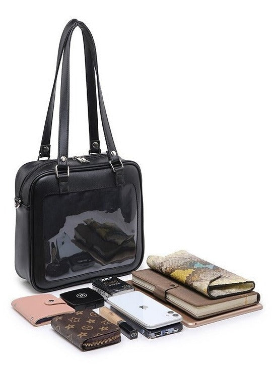 Clear Pocket 3-way Ita Bag