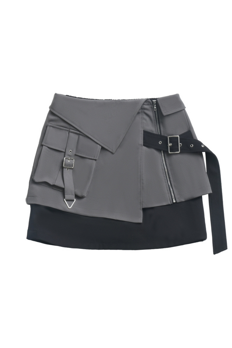 Black Cargo Anti-wrinkle Jacket Set