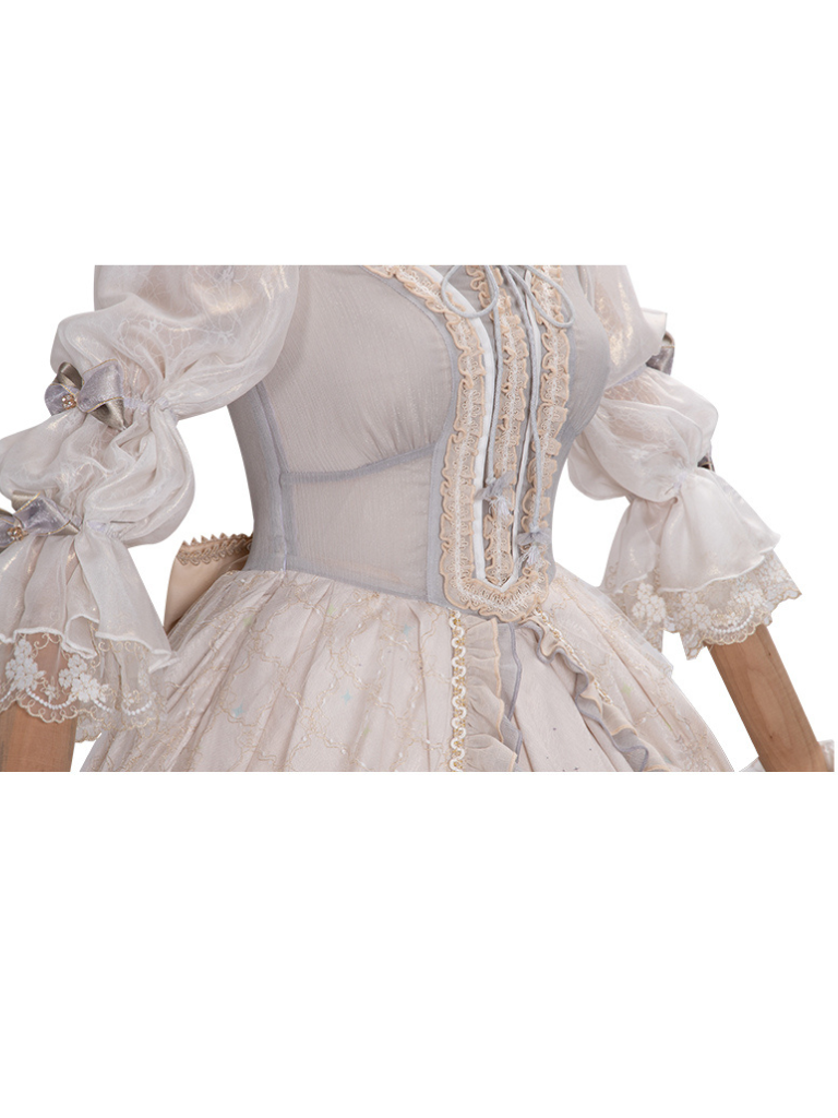 Wedding Rose Girl Retro Tea Party Lolita