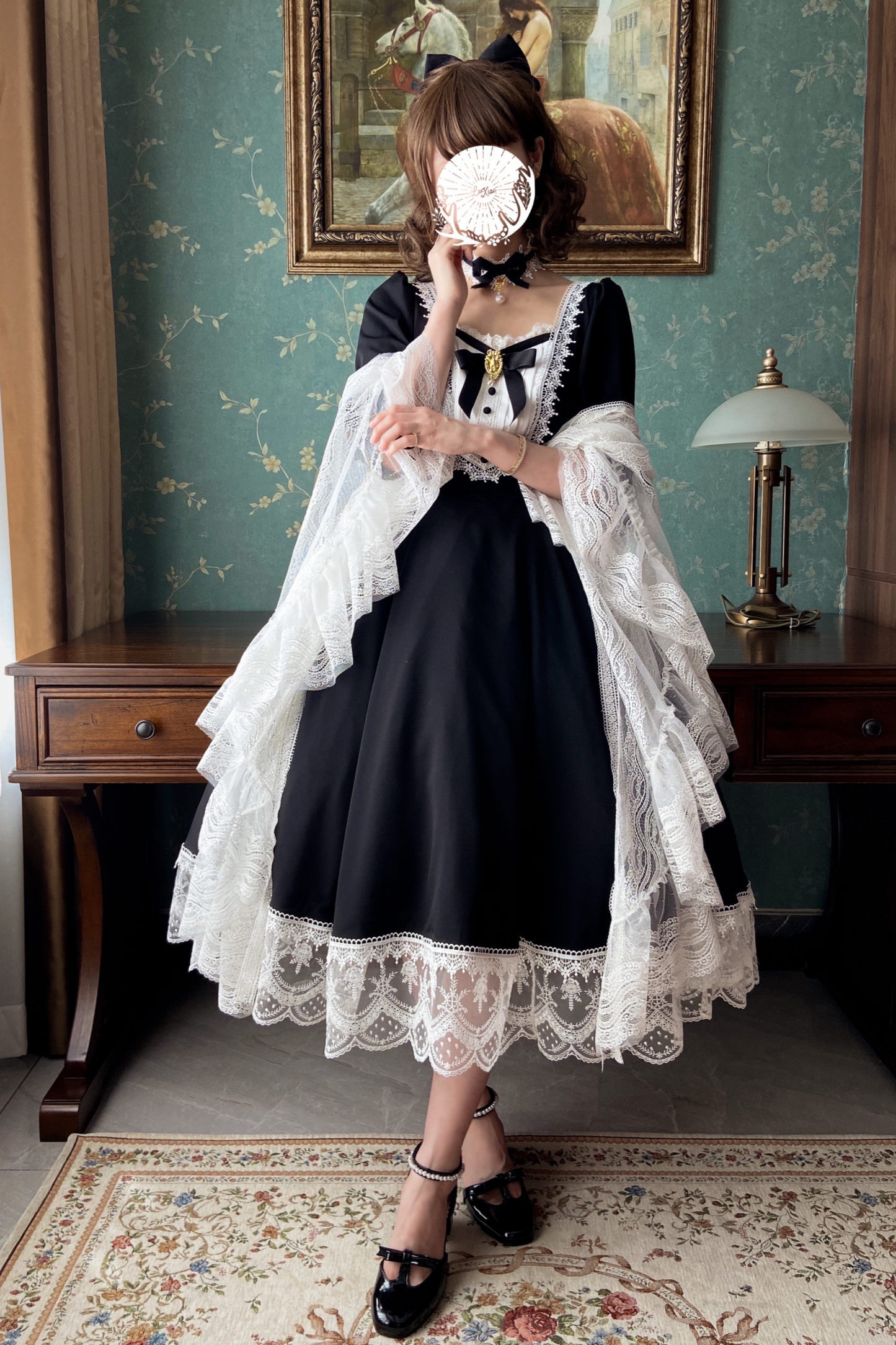 Retro Lace Classic Lolita Dress