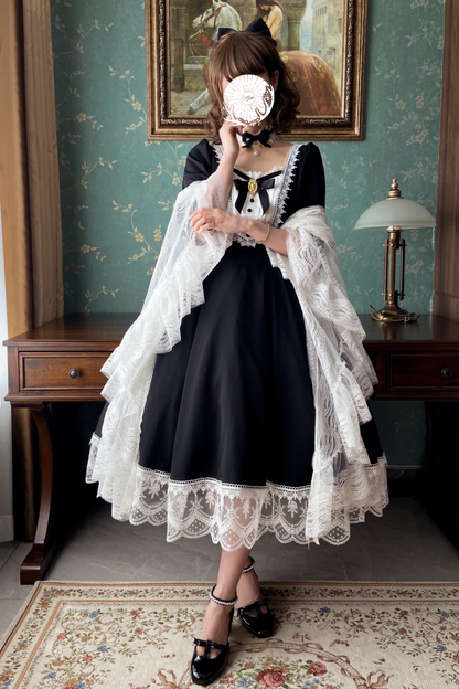 Retro Lace Classic Lolita Dress