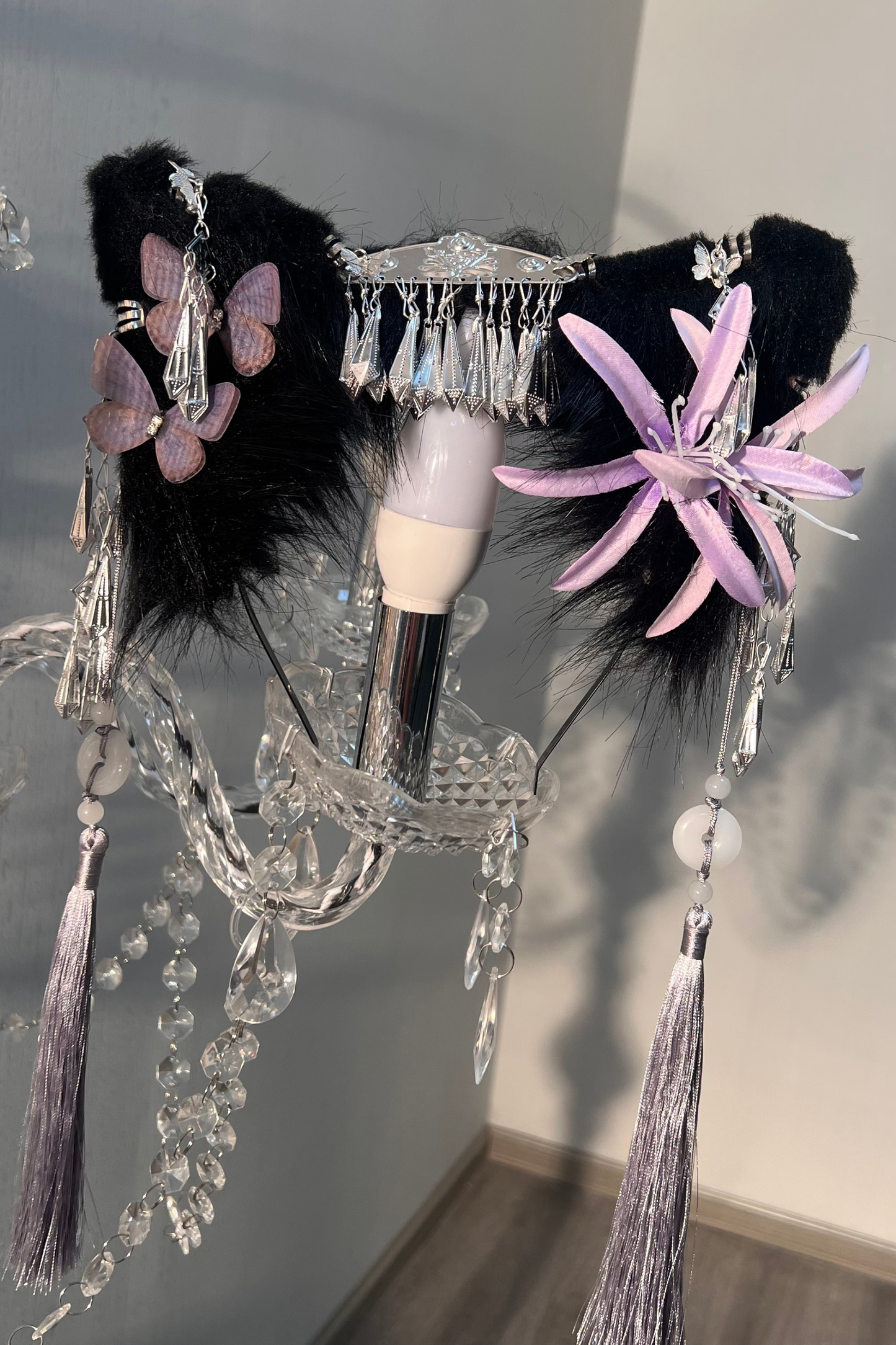 Chinese-style Girl Lolita Tops+skirt+headband+clip