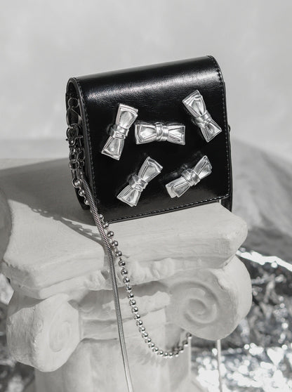 Ribbon Chain Mini Bag