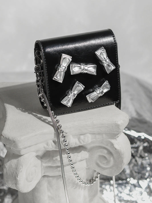 Ribbon Chain Mini Bag