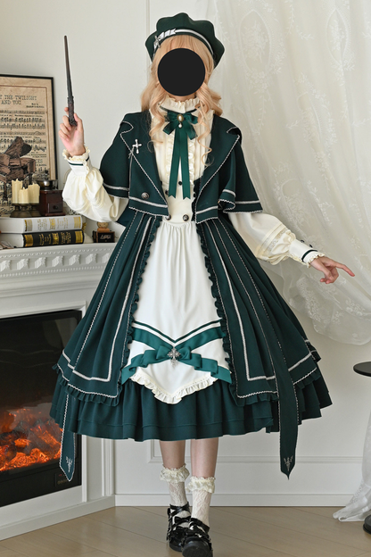 Star Academy Dress + Cape + Shirt + Hat + Headband