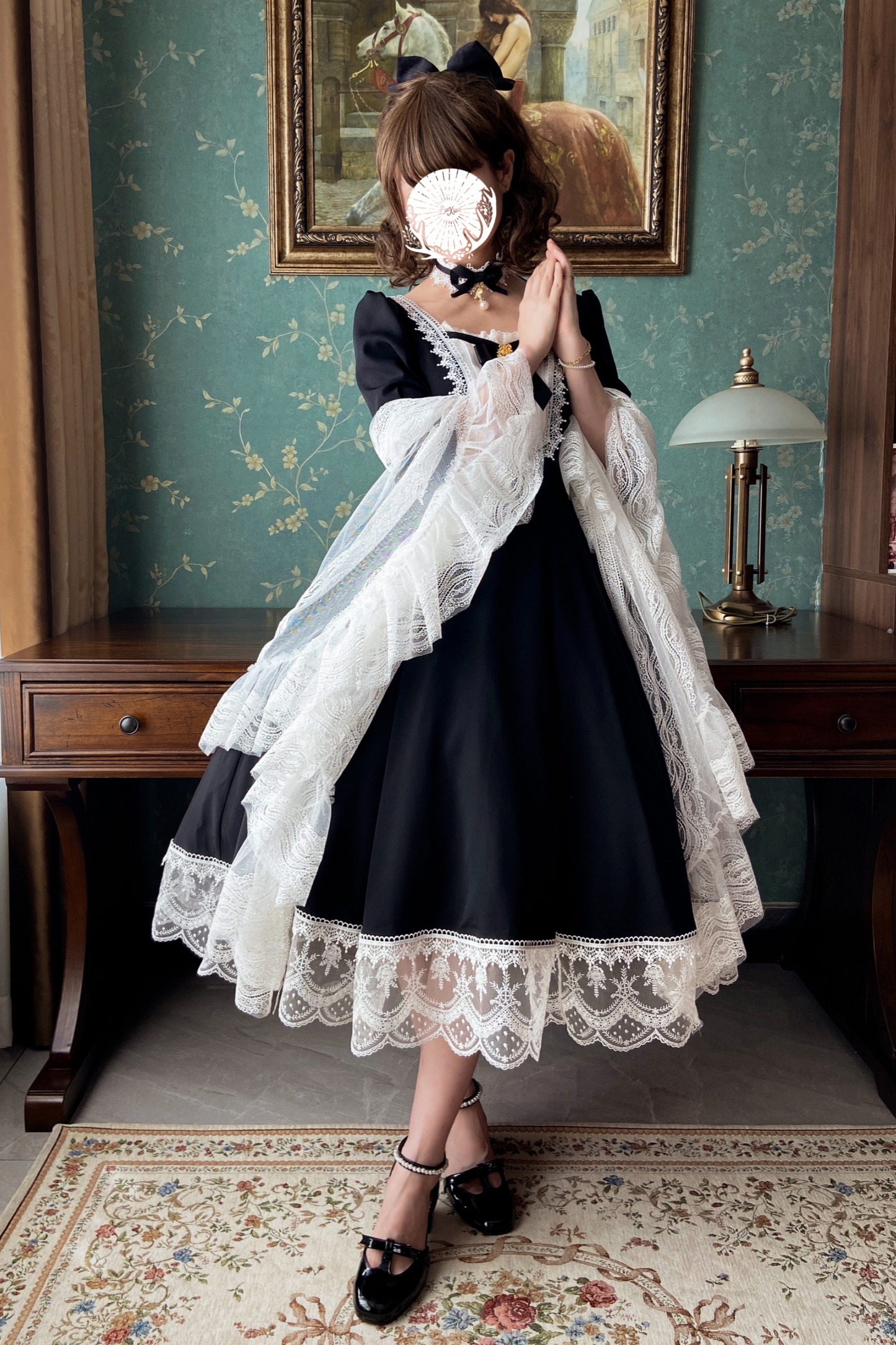 Retro Lace Classic Lolita Dress