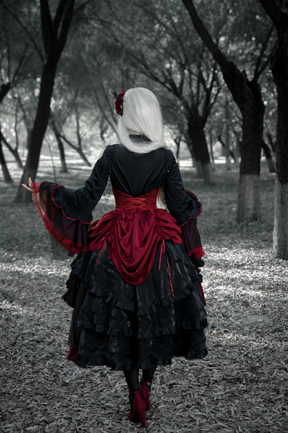Dark Flower Gothic Lolita Set