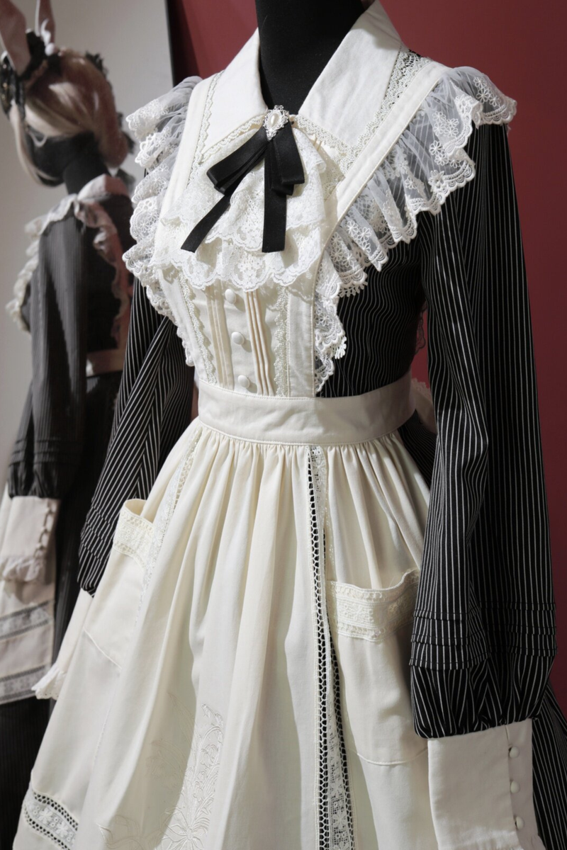 Retro Lolita Dress + Apron