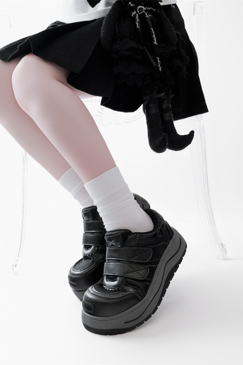 Sweet Girly Platform Sneakers