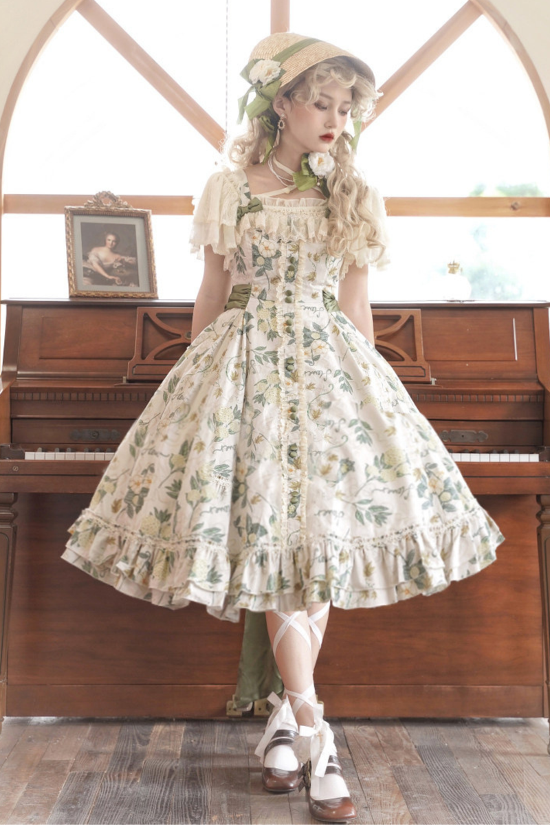 Camellia Moon River Jumper Skirt