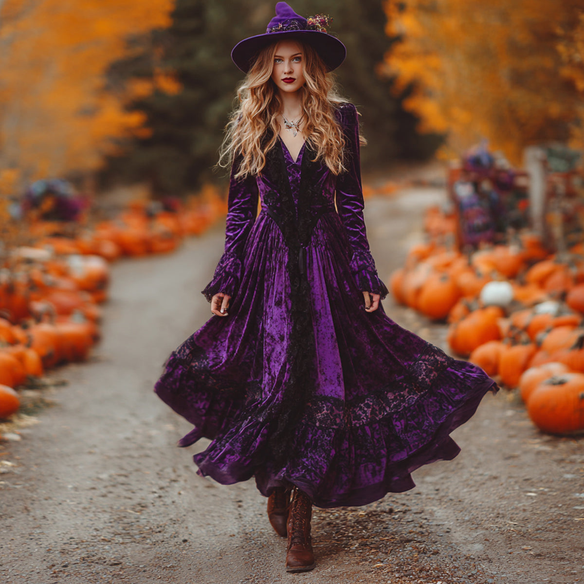 Classic Vintage Dress with a Flattering Fit