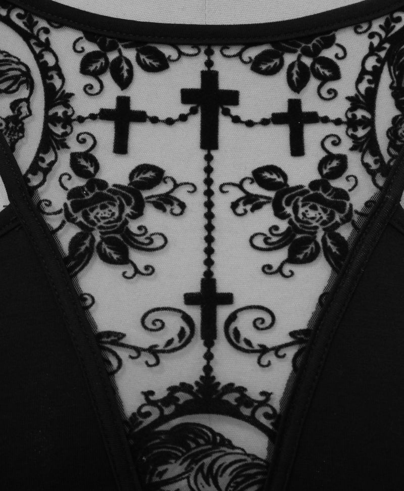 Lace Cameo Butterfly Dress