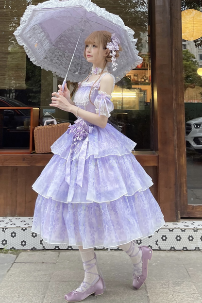 [pre-order] Ballet Style Dress + Hat + Headband + Ribbon Tail