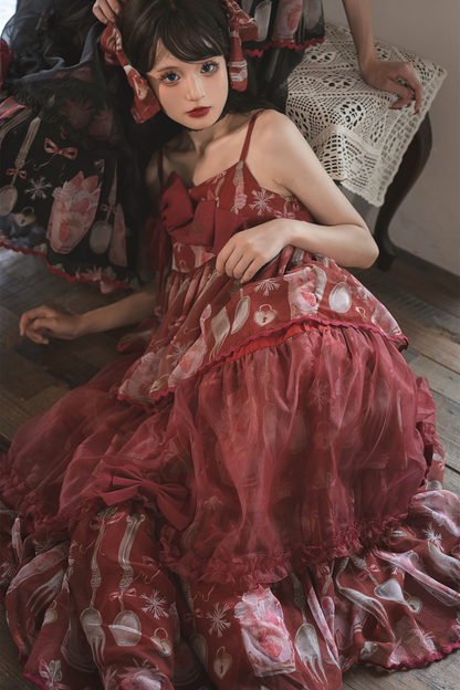 Strawberry Box Lolita Camisole Dress