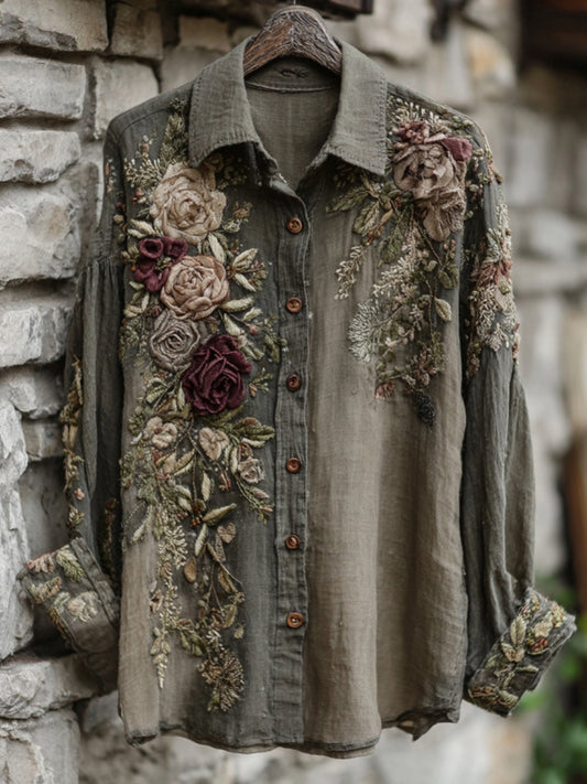 Classic Vintage Shirt with a Flattering Fit