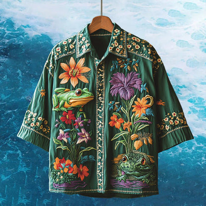 Subtly Elegant Shirt with a Refined Vintage Look