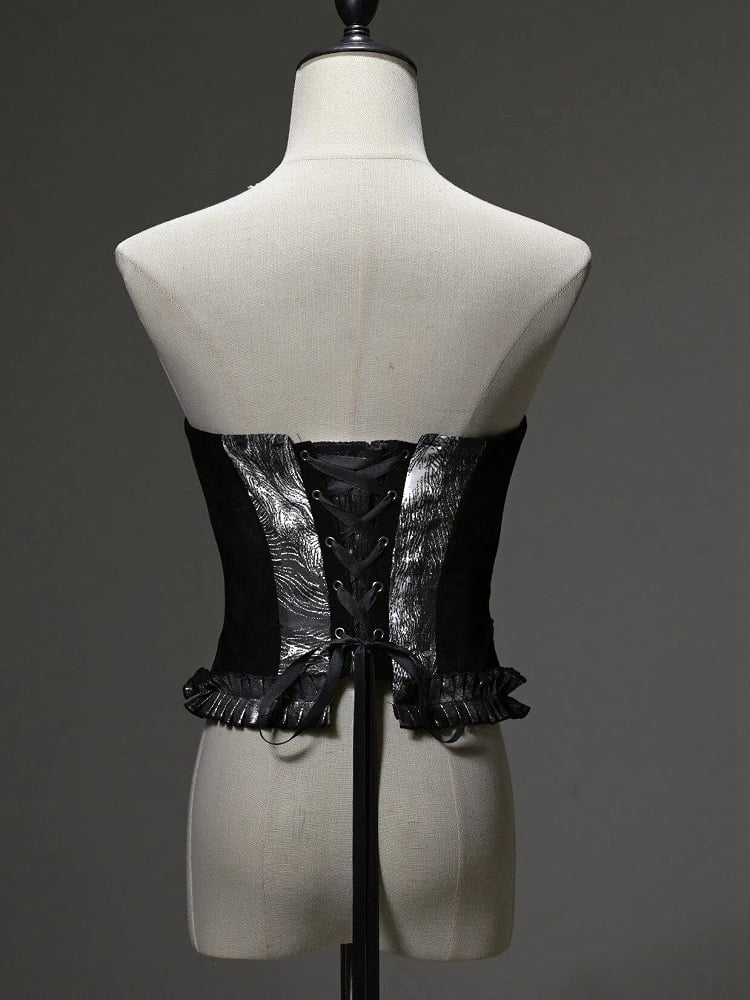 [pre-order Deadline: June 8] Phantom Knight Dark Gothic Military Dress Full Set (jacket + Bustier Top + Skirt)