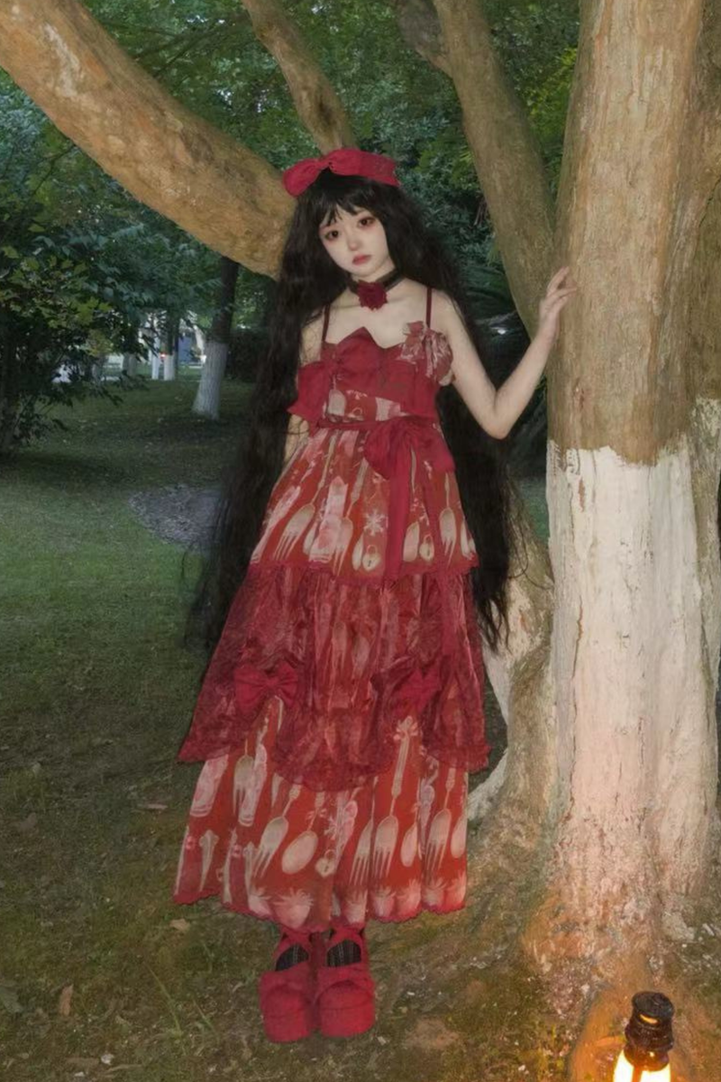 Strawberry Box Lolita Camisole Dress