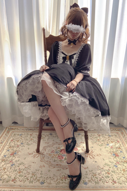Retro Lace Classic Lolita Dress