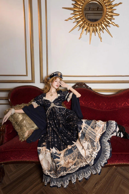Finely Styled Dress with a Classic Vintage Look