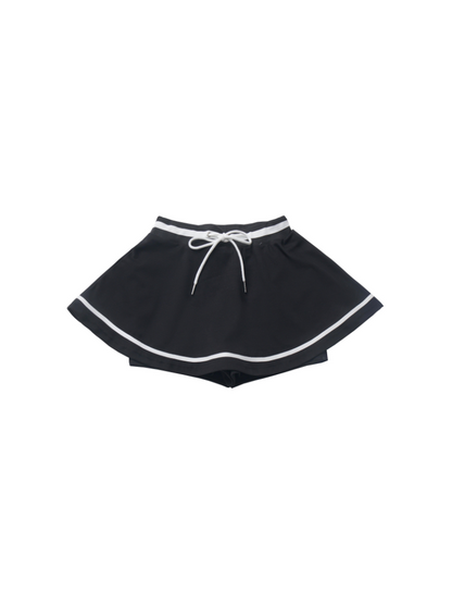 Sporty Mix Top + Hooded Hoodie + Camisole + Culottes