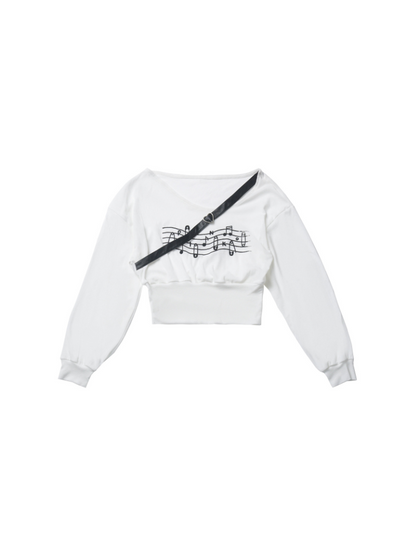 Sporty Mix Top + Hooded Hoodie + Camisole + Culottes