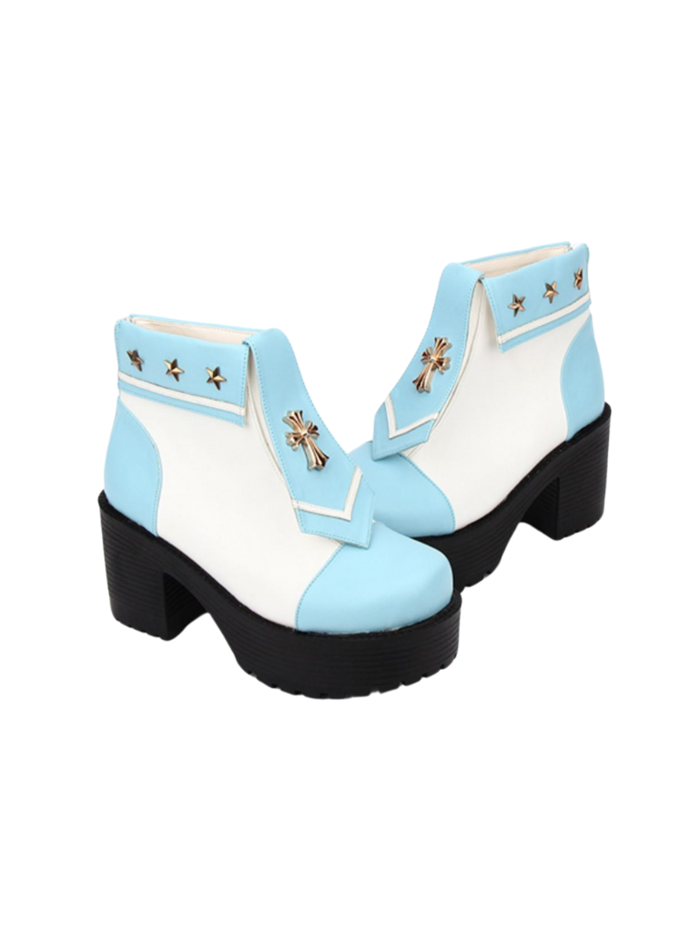Cool Bike Two-tone Cross Shoes