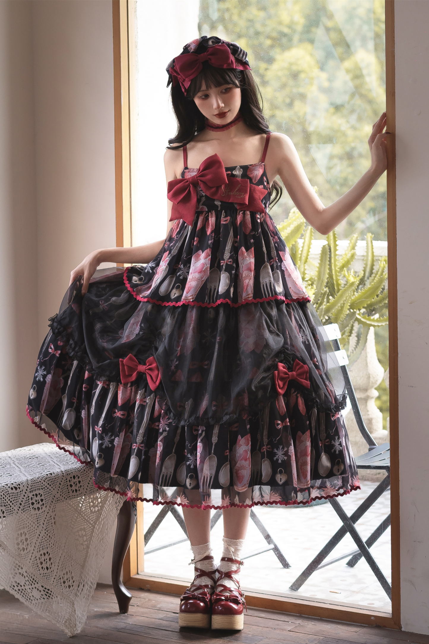 Strawberry Box Lolita Camisole Dress