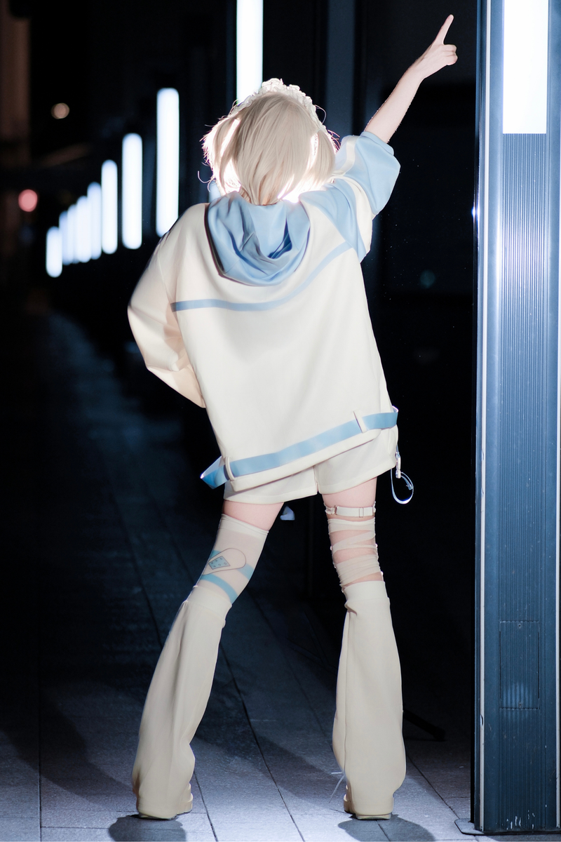 Cyber Subculture Jersey Jacket + Shorts + Leg Covers