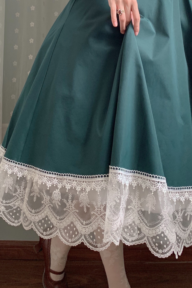 Retro Lace Classic Lolita Dress