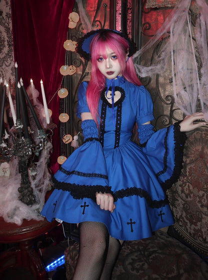 Subculture Y2k Cross Lolita Dress