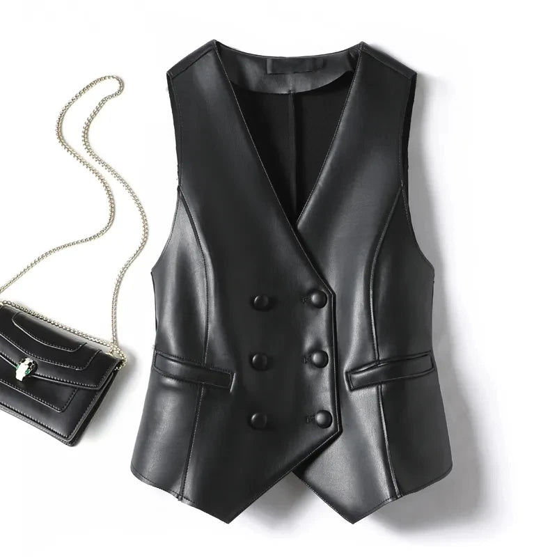 Leather Vest
