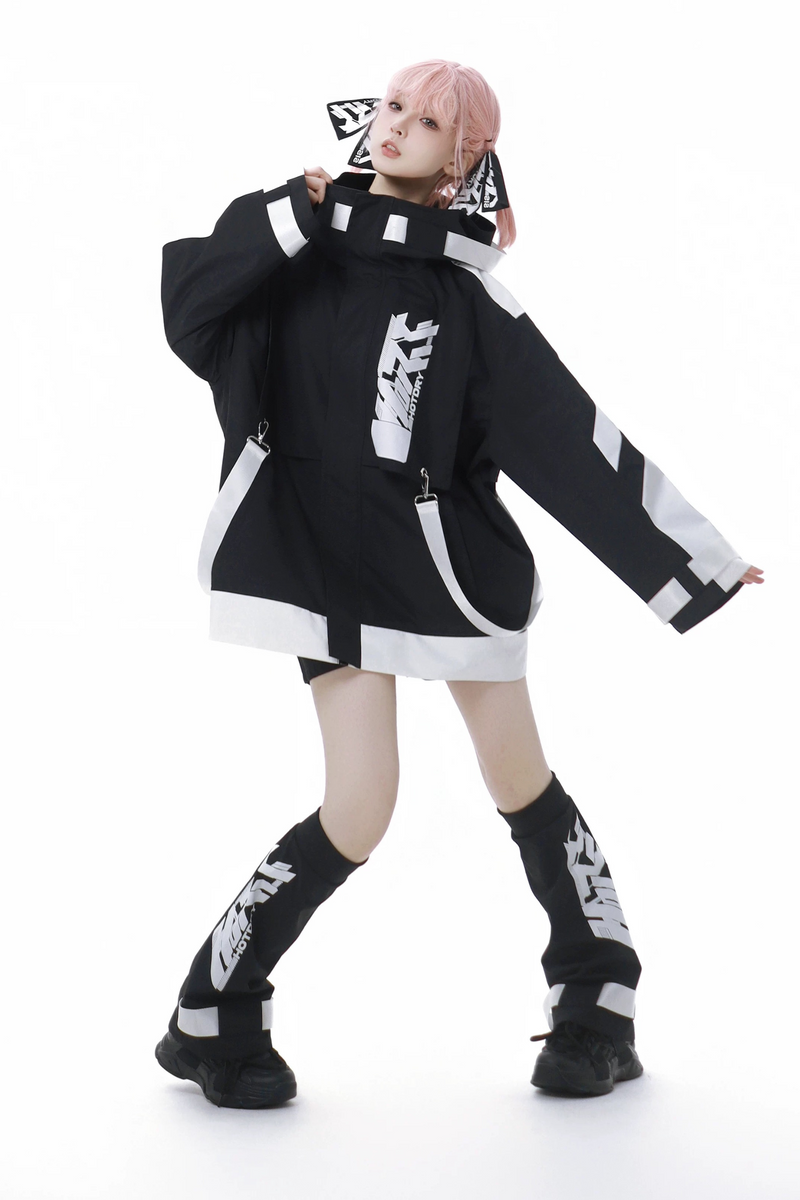 Subculture Cyber Mode Jacket + Shorts + Leg Warmers + Hair Accessories