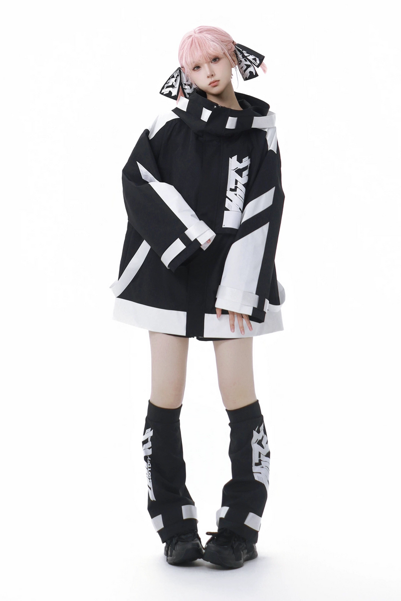 Subculture Cyber Mode Jacket + Shorts + Leg Warmers + Hair Accessories
