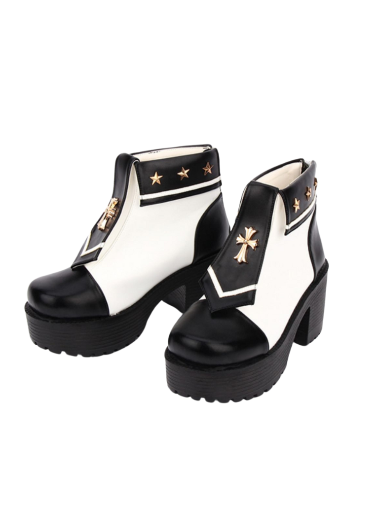 Cool Bike Two-tone Cross Shoes