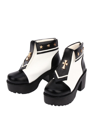 Cool Bike Two-tone Cross Shoes