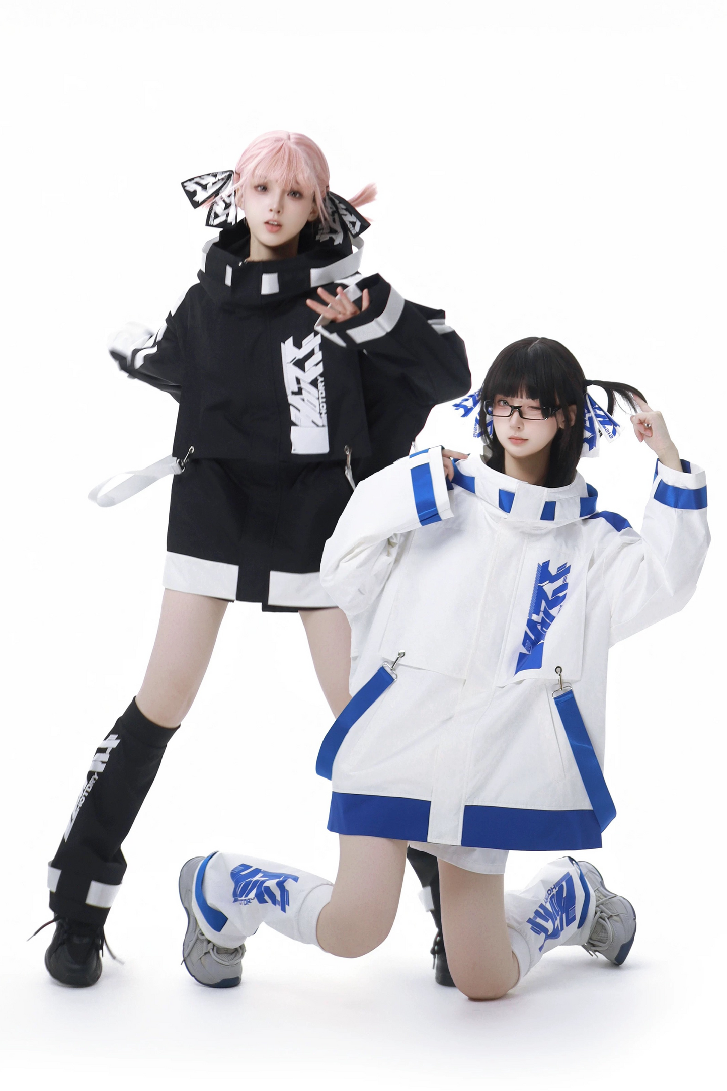 Subculture Cyber Mode Jacket + Shorts + Leg Warmers + Hair Accessories