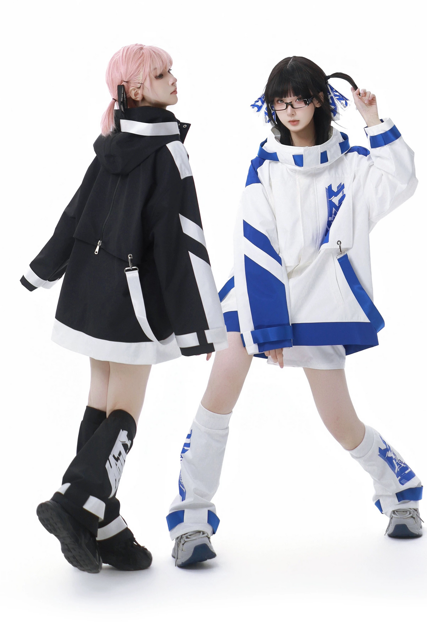 Subculture Cyber Mode Jacket + Shorts + Leg Warmers + Hair Accessories