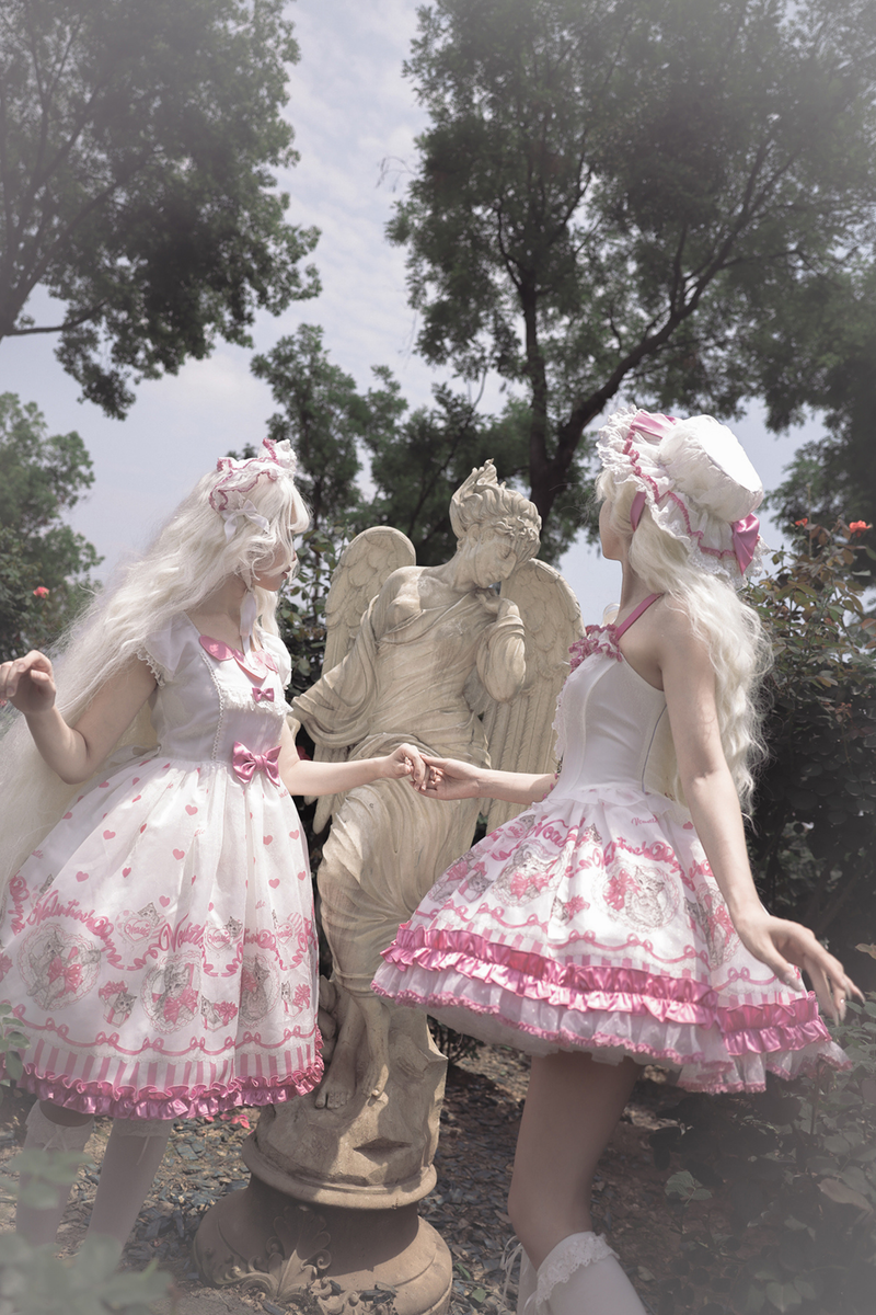 Sweet Girly Cat Jsk + Dress