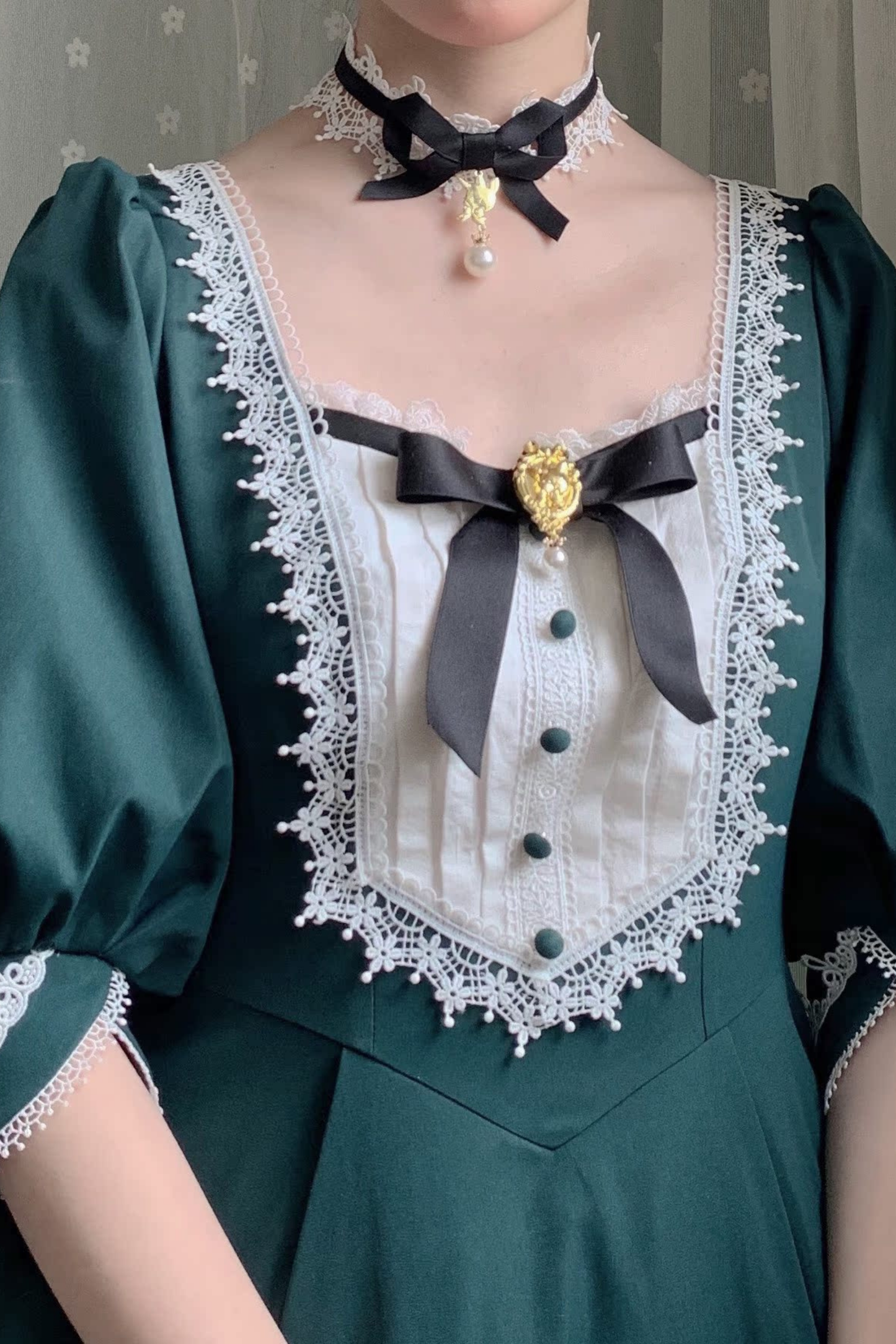 Retro Lace Classic Lolita Dress