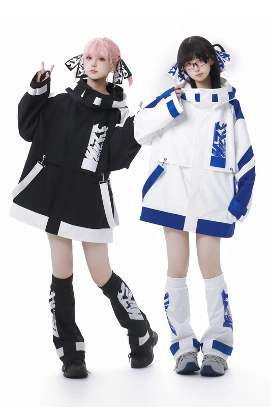 Subculture Cyber Mode Jacket + Shorts + Leg Warmers + Hair Accessories