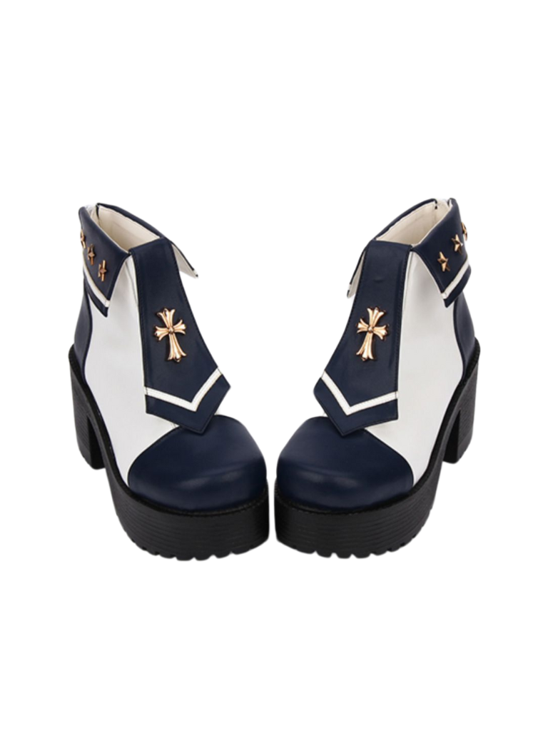 Cool Bike Two-tone Cross Shoes
