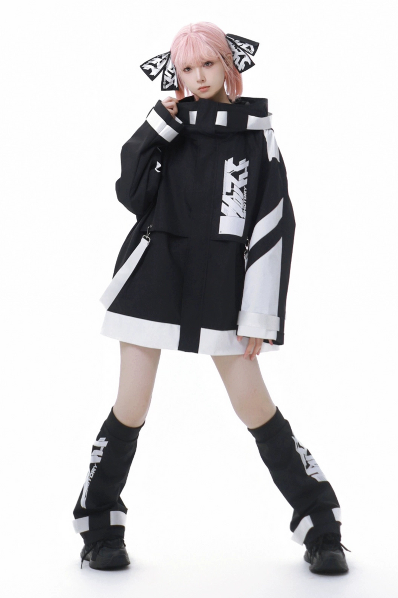 Subculture Cyber Mode Jacket + Shorts + Leg Warmers + Hair Accessories