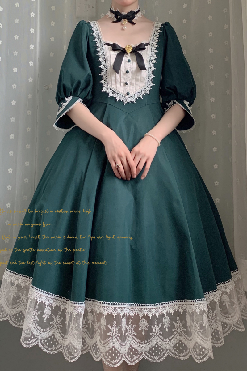 Retro Lace Classic Lolita Dress