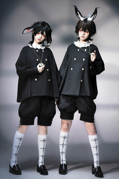 Chrono Rabbit European Prince Cape Jacket Suit