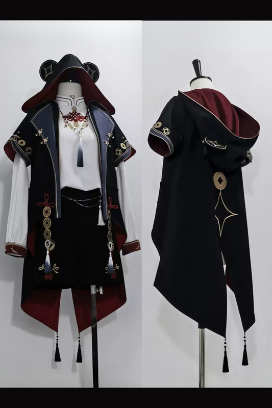Treasure Chinese-style Element Hoodie Jacket Suit Set