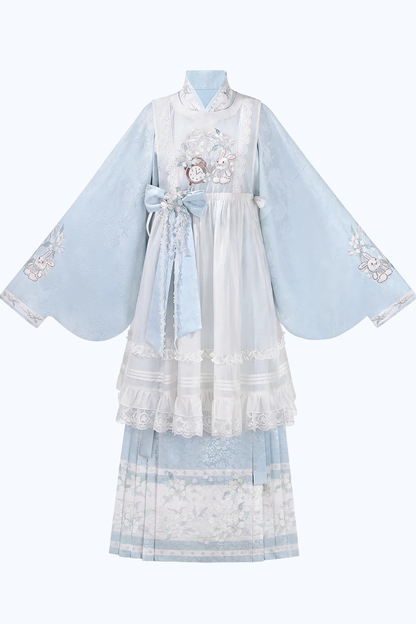 Fantasy Alice Retro Dress Set