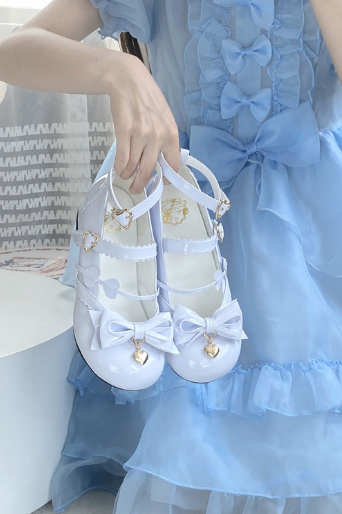 Biscuit Lolita Heel Round Toe Shoes